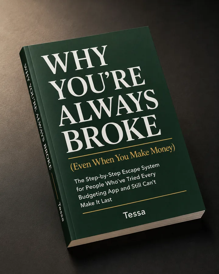 Why You're Always Broke (Even When You Make Money) — eBook cover mockup